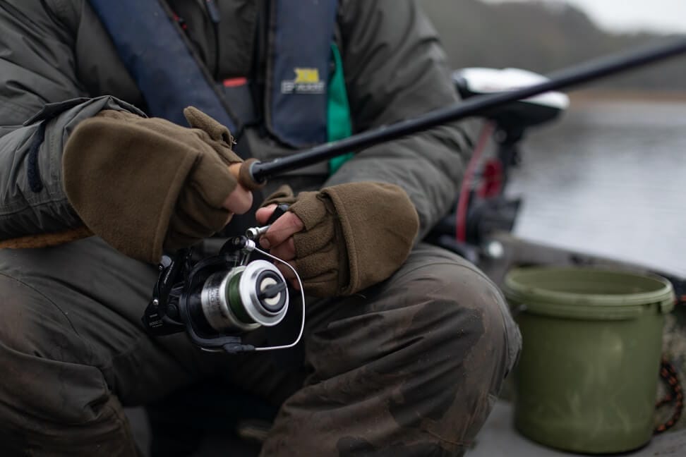 Gants Trakker, Moulinet et Canne