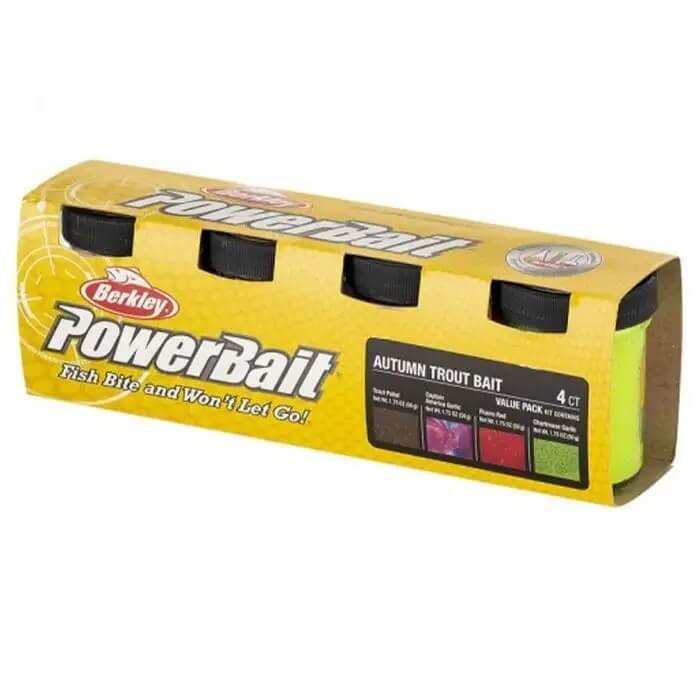 P&acirc;te Berkley PowerBait Trout Autumn Season Pack