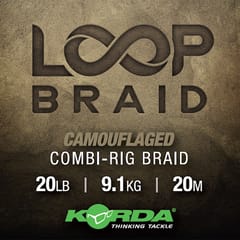 Korda Loop Gevlochten Lijn 20m