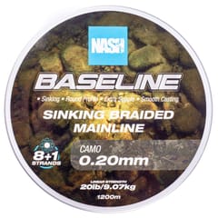 Nash Baseline Camo Sinking Geflochtene Schnur