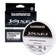 Shimano Yasei Predator Fluorocarbon Lijn 50m Grijs