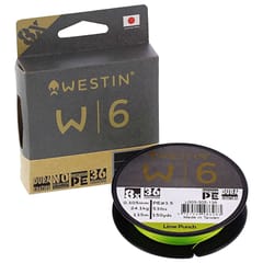 Westin W6 8 Gevlochten Lijn Lime Punch