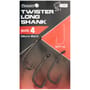 Nash Pinpoint Twister Long Shank Hooks Micro Barbed