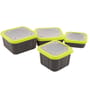 Matrix Solid Top Bait Boxes Grey/Lime