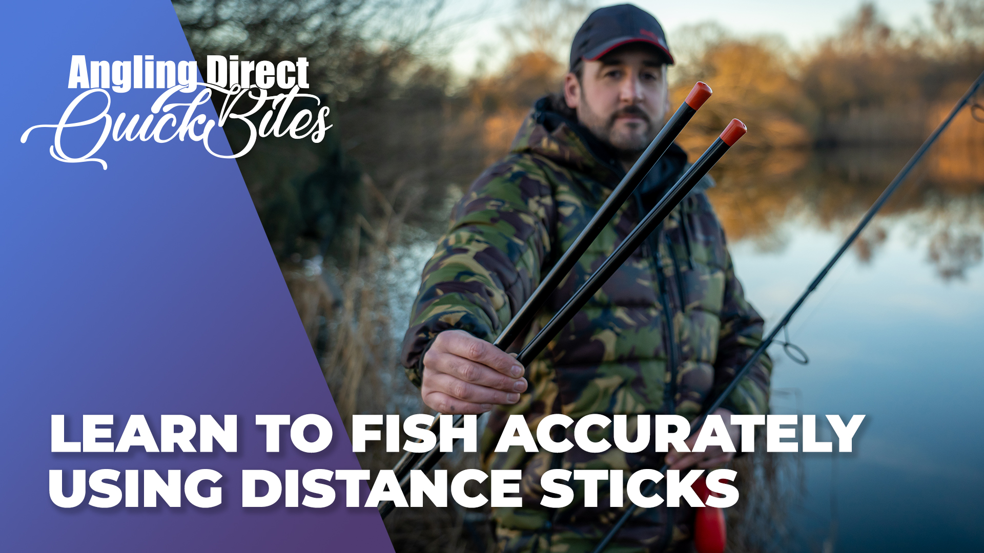 Optimales Distanzfischen auf Karpfen - Distance Sticks verbessern Wurfgenauigkeit