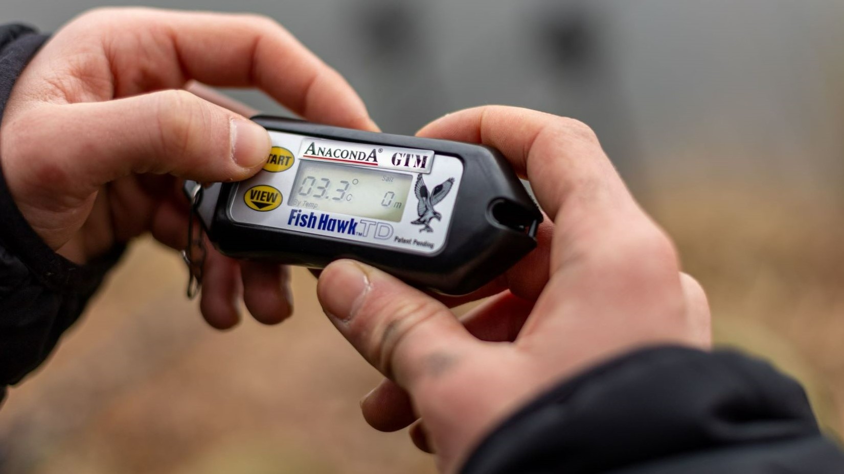 Kleines, feines Messgerät: David Rosemeier stellt Anacondas Fish Hawk GTM vor