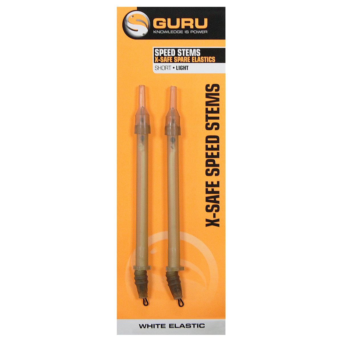 Guru X-Safe Speed Stems Gummi Lang Weiß │ Futterkörbe