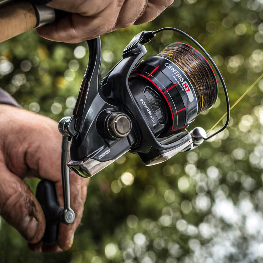 Mulinello Da Pesca PRESTON Centris NT 320 - Garanzia 2/3 Anni, Ideale Per Pescatori Moderni