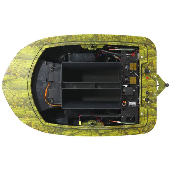 Anatec Maxboat Catamaran Oak + DEVO7 Lithium Battery Underneath