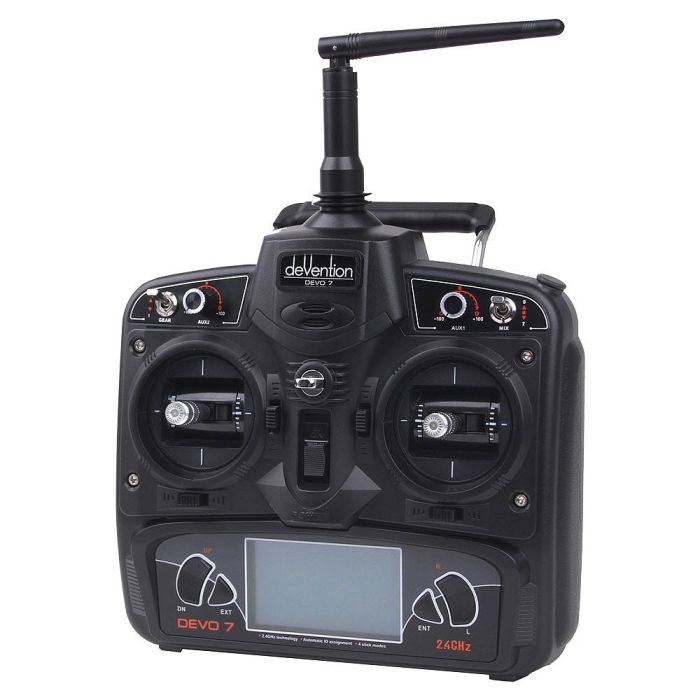 Anatec Maxboat Catamaran Oak + DEVO7 Lithium Battery Remote