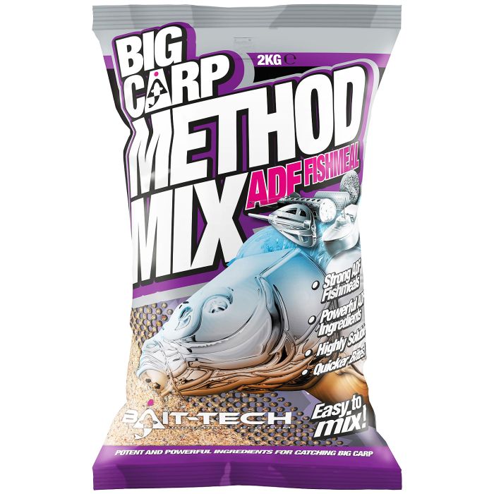 Bait-Tech Big Carp Method Mix ADF Fishmeal 2kg