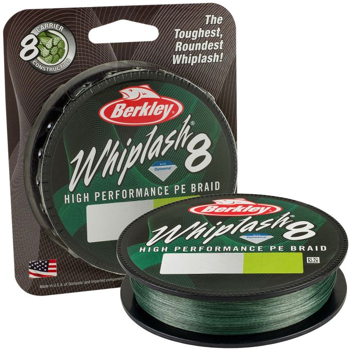 Berkley Whiplash 8 Braid Green 300m