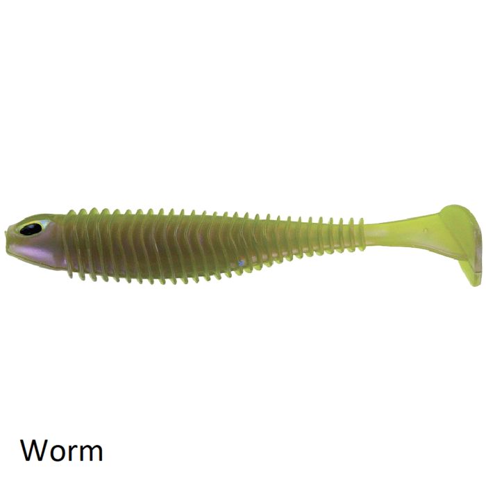 Chasebaits Paddle Tail Lure Worm