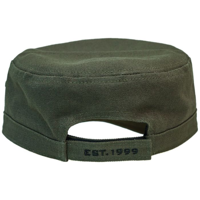 Olive Green Military Cap Back