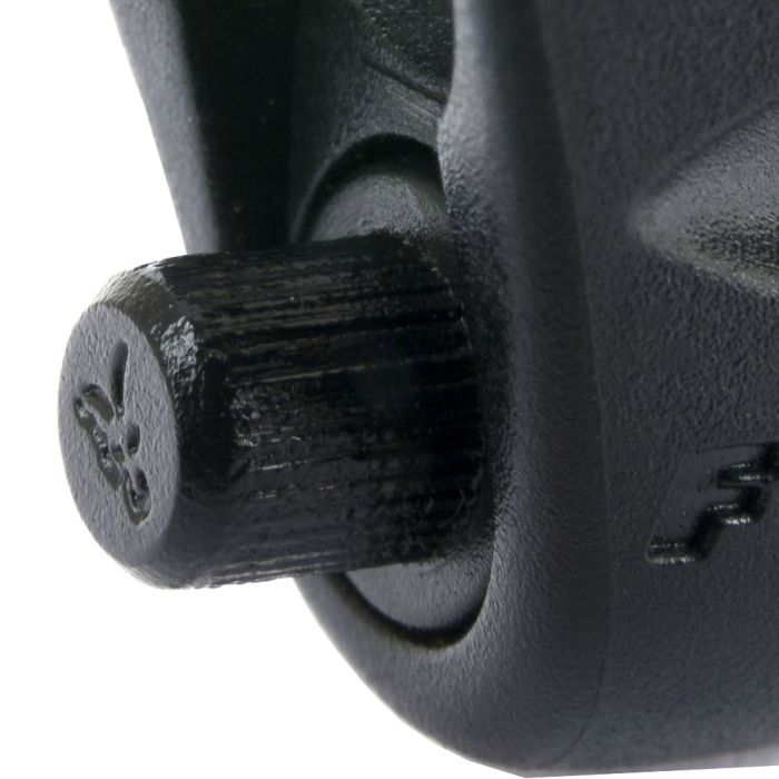 Fox Black Label Adjustable Rod Clip Close Up