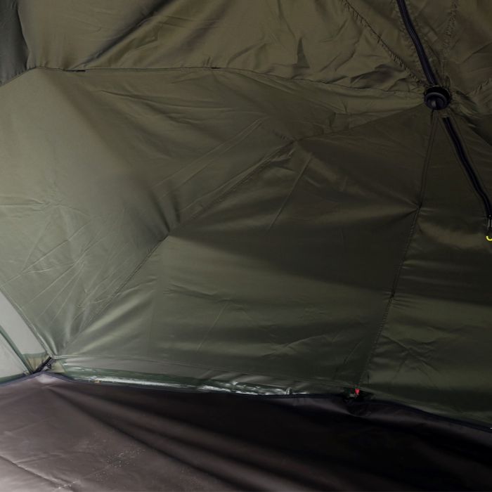 Fox Ultra 60 Camo Brolly System Roof Close Up