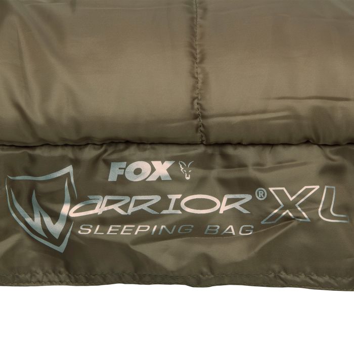 Fox Warrior XL Sleeping Bag Close Up 1