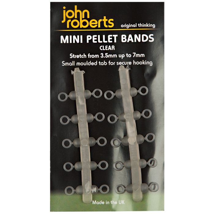 John Roberts Mini Pellet Bands Clear