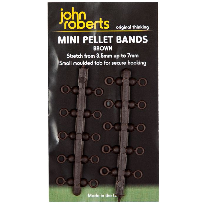 John Roberts Mini Pellet Bands Brown