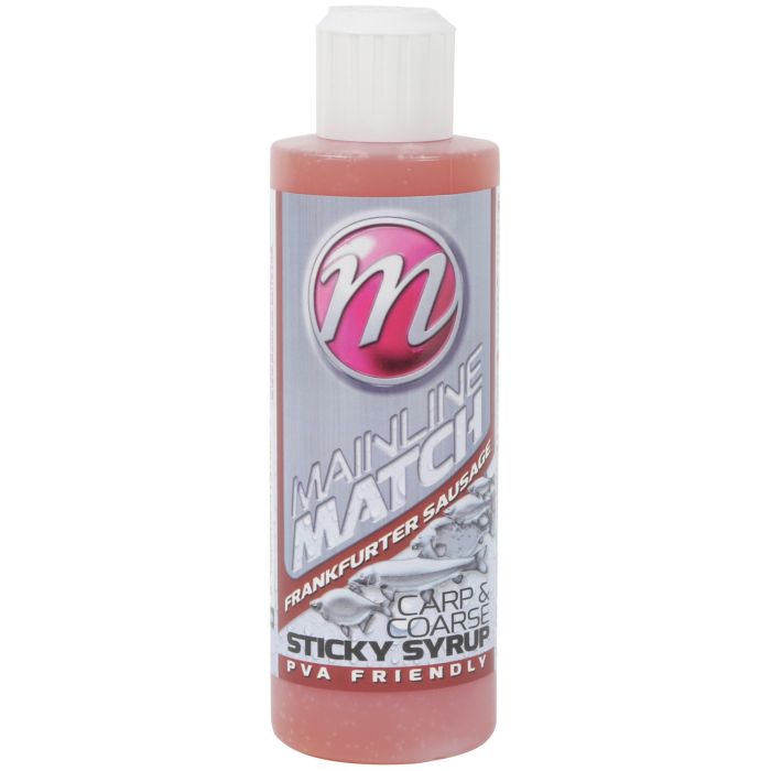 Mainline Match Carp & Coarse Sticky Syrups 250ml Frankfurter Sausage