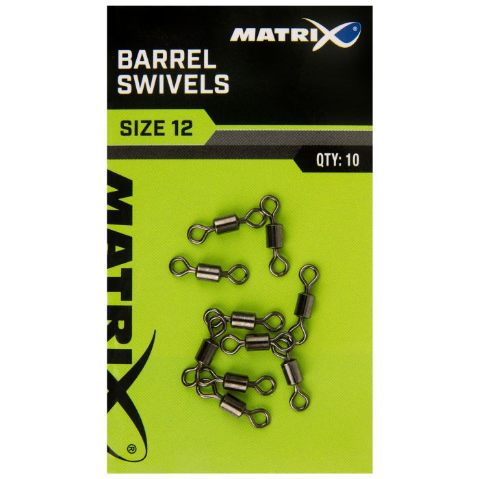 Preston Vortex Quick Change Swivels – Alimentatori A Sgancio Rapido Per Pesca (8 Pezzi)