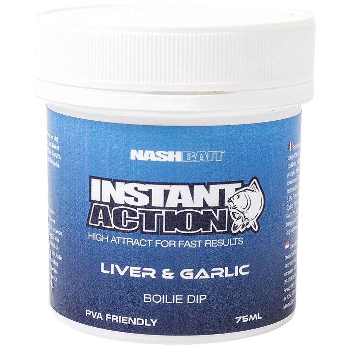 Nash Instant Action Boilie Dip Liver And Garlic