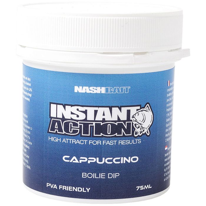 Nash Instant Action Boilie Dip Cappuccino
