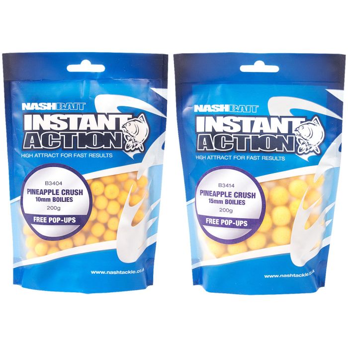 Nash Instant Action Pineapple Crush Boilies