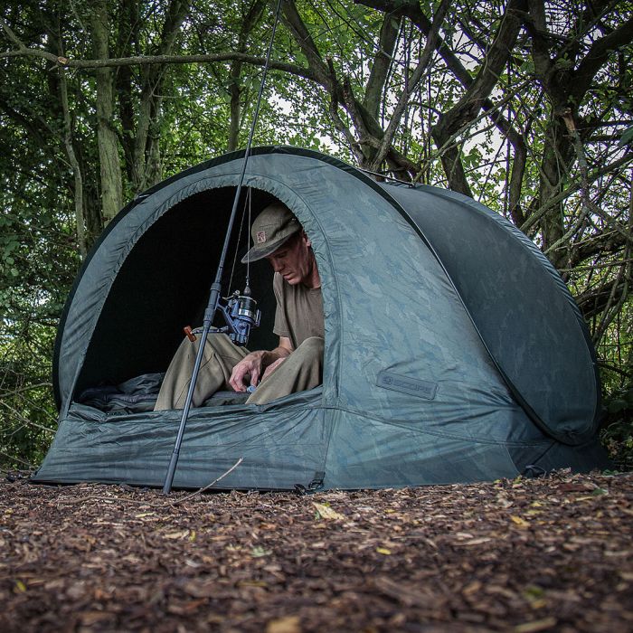 Nash Scope Black Ops Rapid Deploy Shelter In Use 6