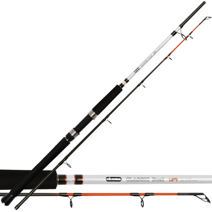 okuma classic ufr boat rod OVERHEAD – Gun City Fishing steel tip Okuma, 8'6
