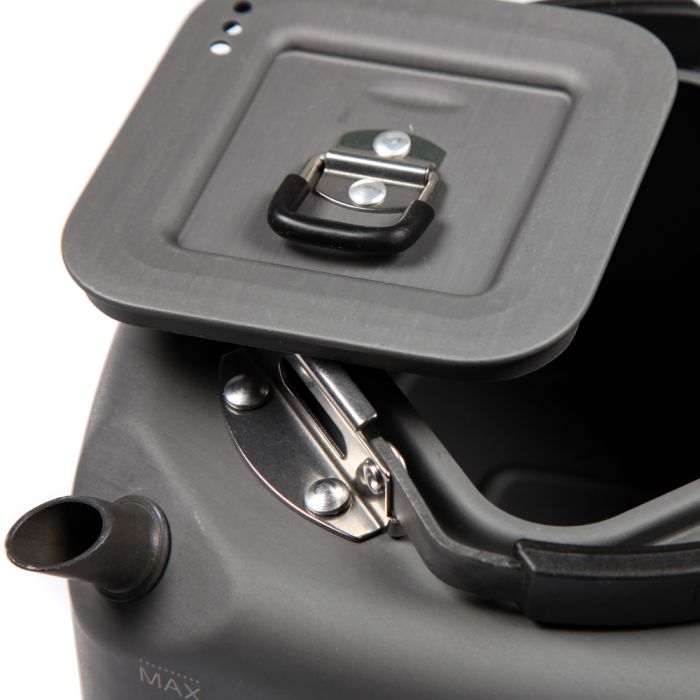 RidgeMonkey Square Kettle Lid Off