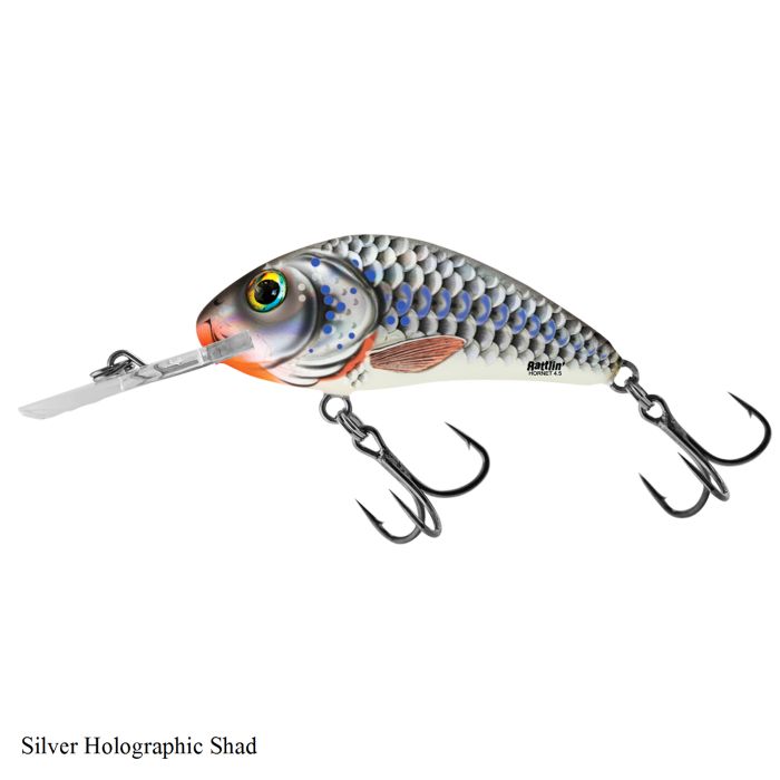 Salmo Rattlin' Hornet 4.5cm Floating Lure Silver Holographic Shad