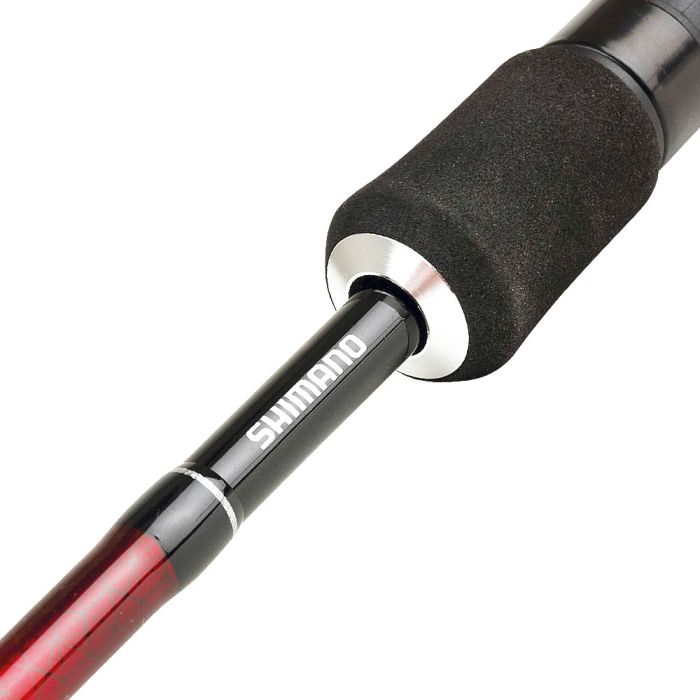 Shimano Yasei Red AX Spinning Perch Rod Close Up 2
