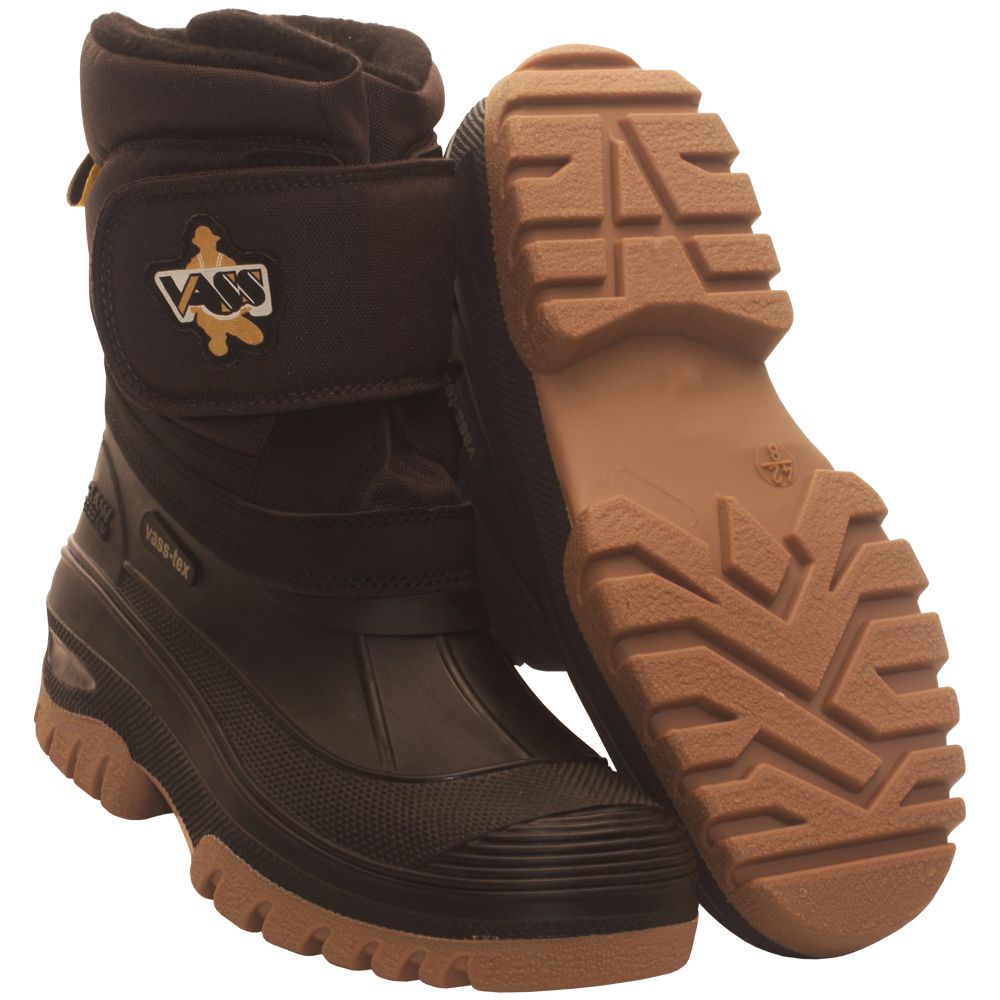 Vass Fleece Lined Boot With Quick Release Velcro Strap