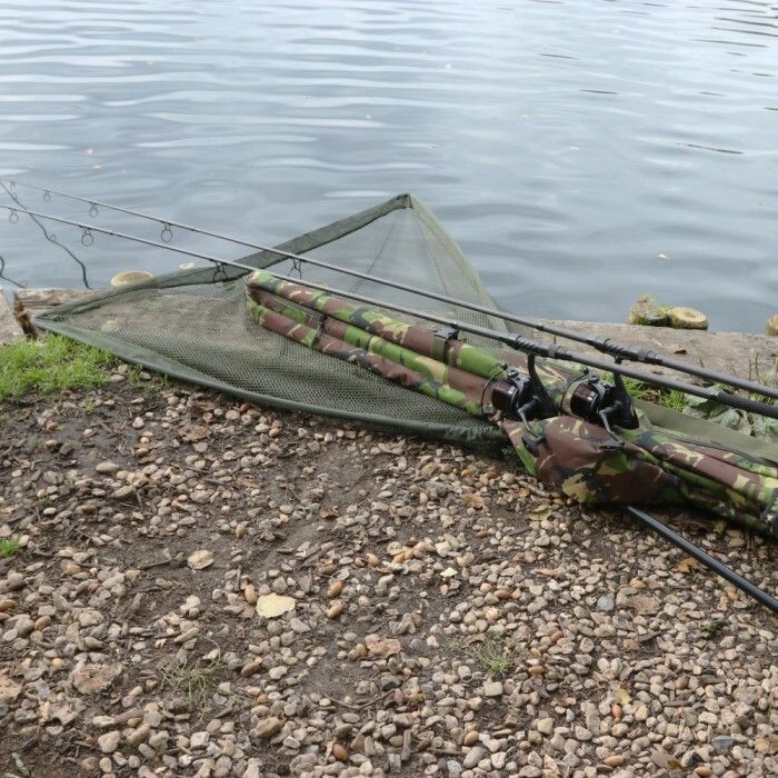 Advanta 10ft Retractable Carp Rute & Rolle Combo - 2 Rod