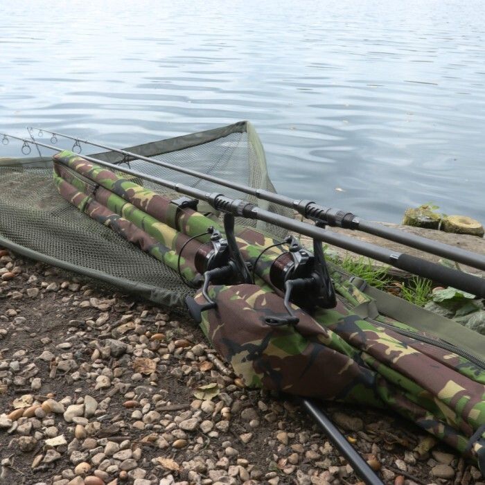 Advanta 10ft Retractable Carp Rute & Rolle Combo - 2 Rod