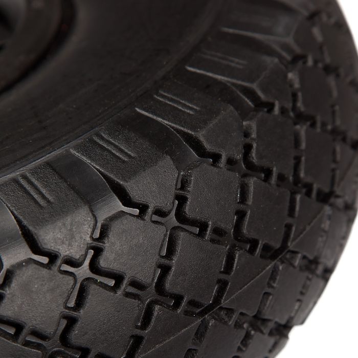 Carp Porter Triporter MK4S Fat Boy Puncture Proof Wheels Tread Close Up