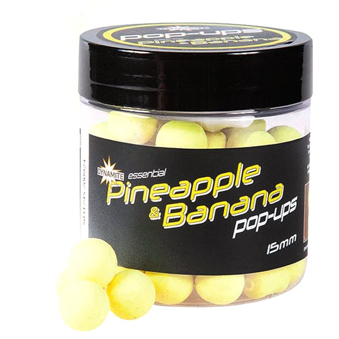 Appâts Pop-up Bouillie Saveur Banane - 15mm - Lot De 20 - Pour La Pêche De La Carpe