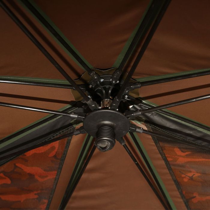 Fox Supa Brolly MK2 60in System Camo Close Up 1