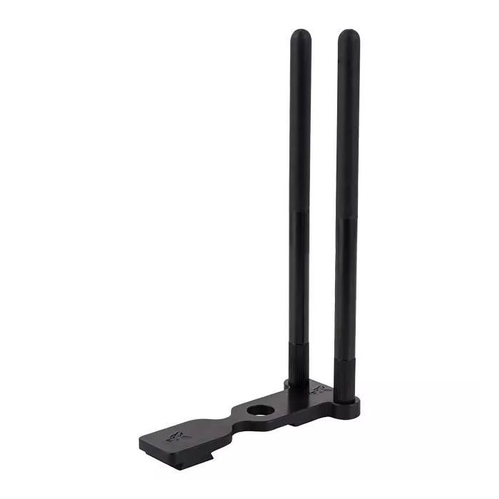 thumbnail image 2 of Fox Mini Micron Snag Ears – Carbon Fibre Rod Tips With Removable Ears – Black (Single Rod) 2 of 4