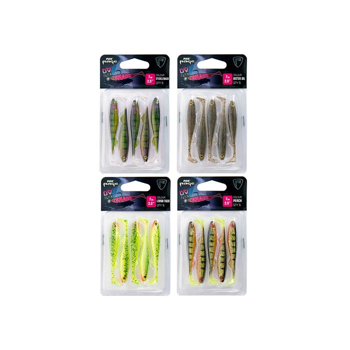 Fox Rage Slick Shad Ultra UV Lures 7cm