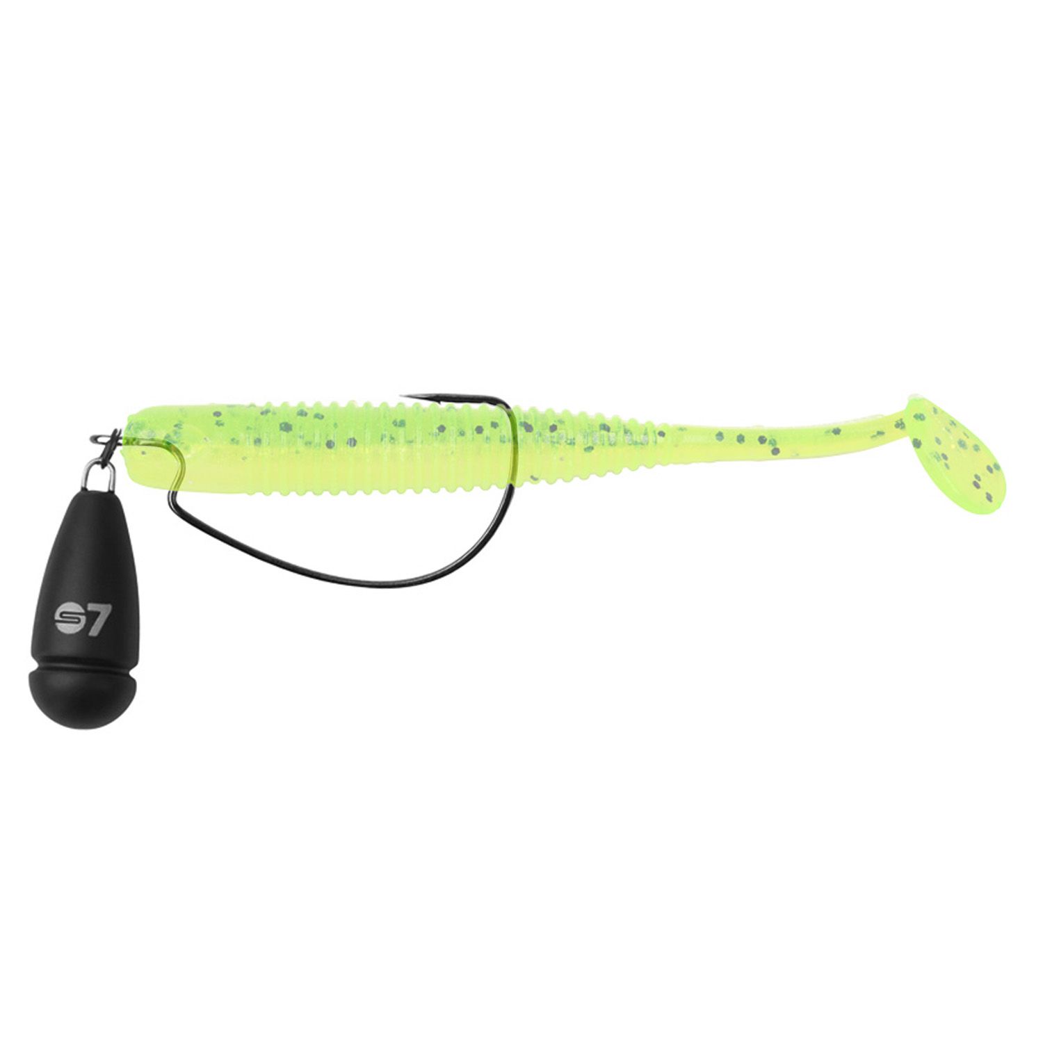 Spro Freestyle Jika Jig – Crochet Offset Plombé Avec Hameçon Gamakatsu 330 Worm (taille 1) – Pour Leurres Souples
