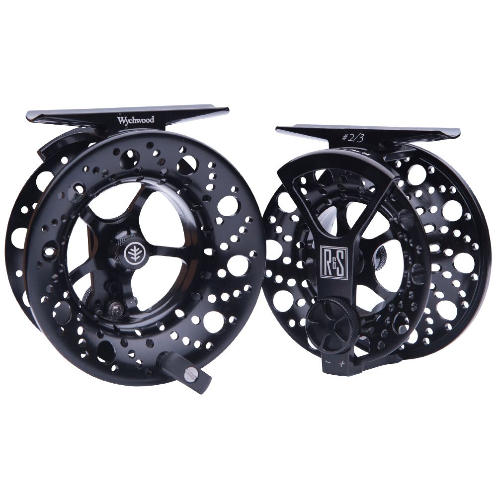 Wychwood River and Stream Fly Reels Black