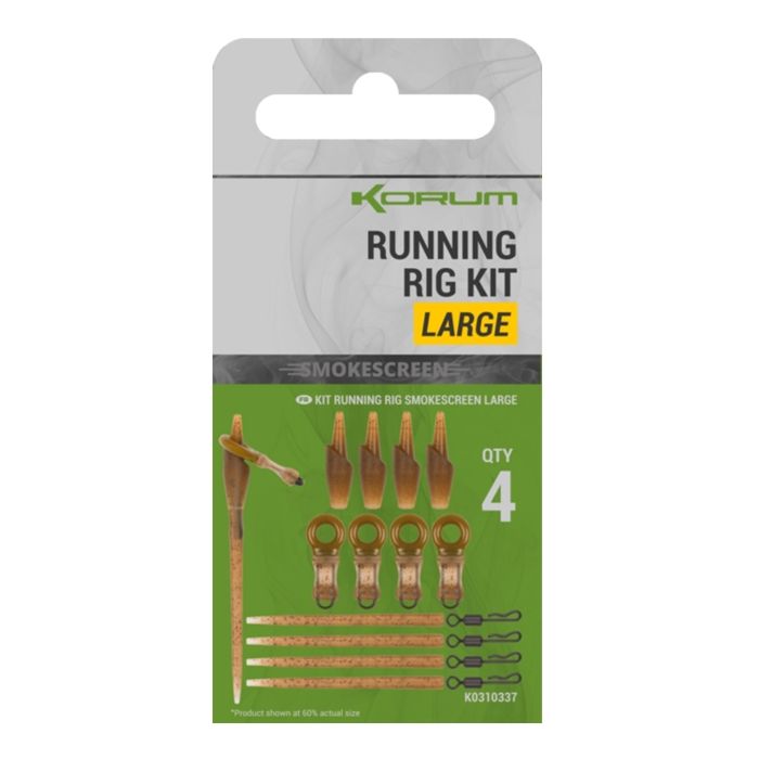 Korum Smokescreen Running Rig Kit - Large