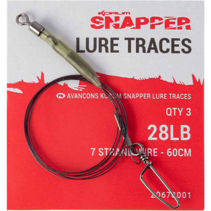 Korum Snapper Spin Traces