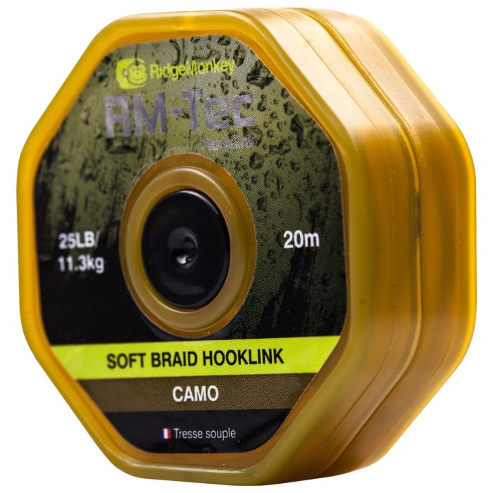 RidgeMonkey RM-Tec Soft Braid Hooklink Close Up