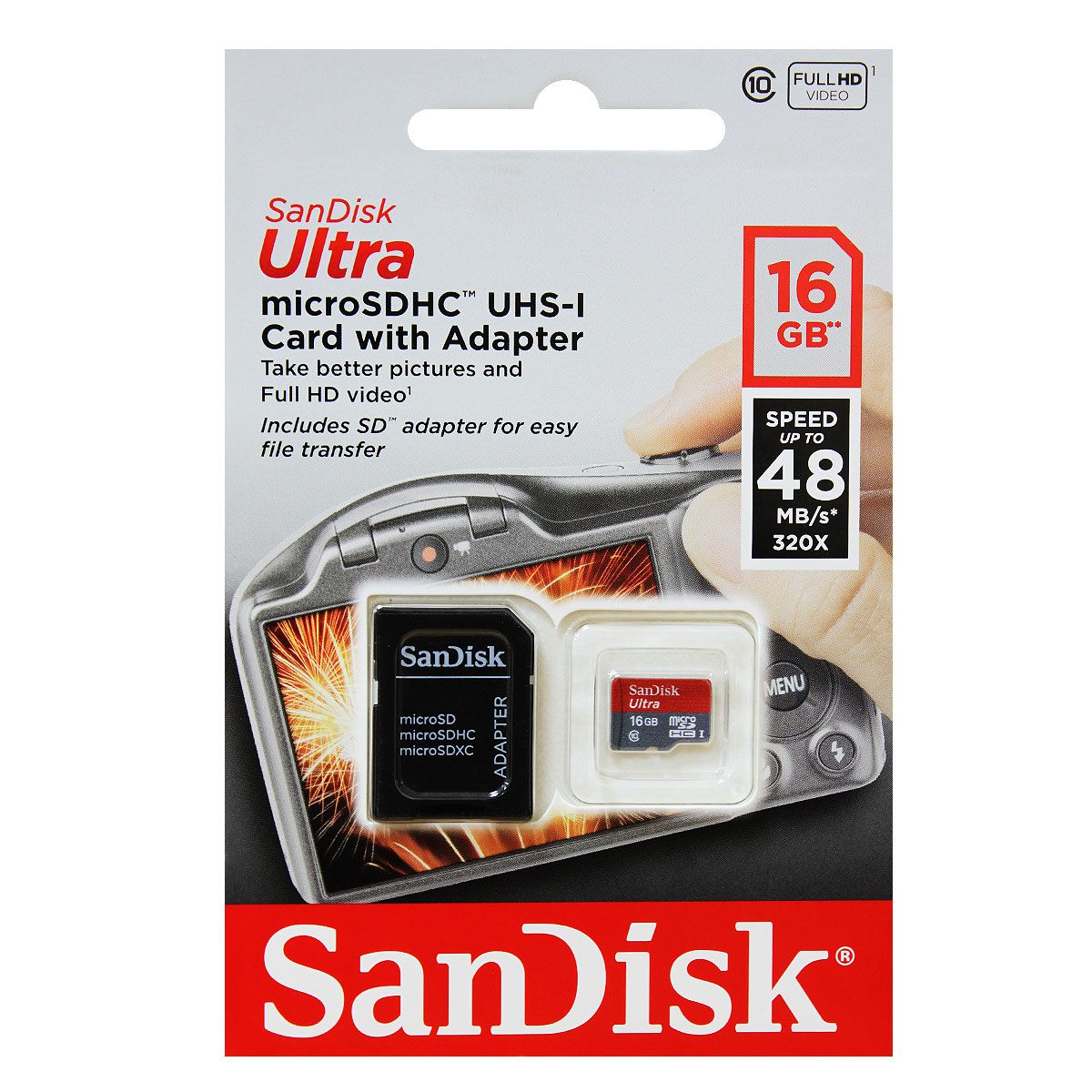SanDisk Micro SD Card 16GB Ultra