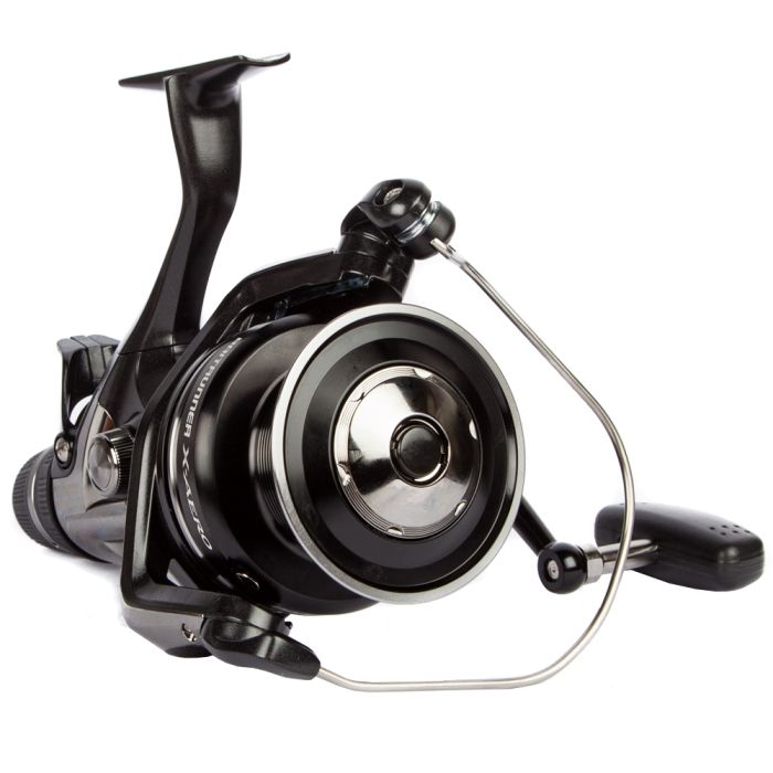 Shimano Baitrunner X-Aero RA Freilaufrolle 8000, von vorne