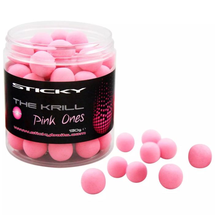 Sticky Baits The Krill White Ones 130g 15mm Wafters -  'da