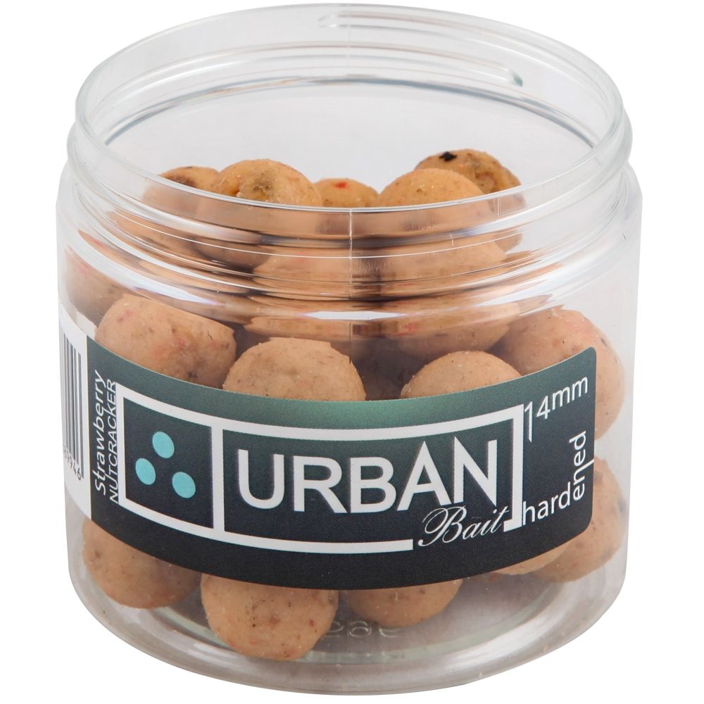Urban Bait Nutcracker Hardened Hookbaits, Erdbeer
